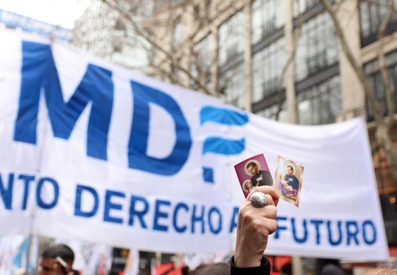 Tercer imagen de la nota Sin trabajo no hay futuro: Marcha a Plaza de Mayo en el Día del San Cayetano 